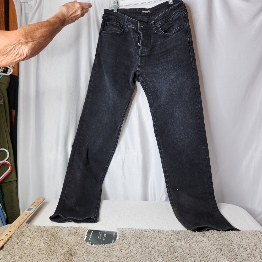 Jack & Jones Black Denim Pants